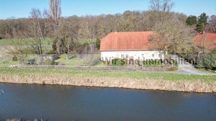 Frontansicht mit der Hunte