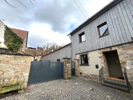 Seitenansicht Vorderhaus