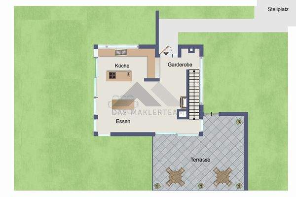 Koch- und Essbereich (E3)