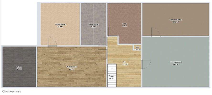 Grundriss-Obergeschoss