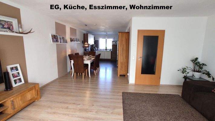 WZ, Esszimmer, Küche