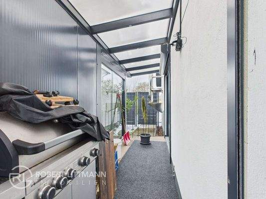 Wintergarten Seitengang