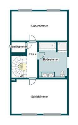 Grundriss Skizze 1.OG