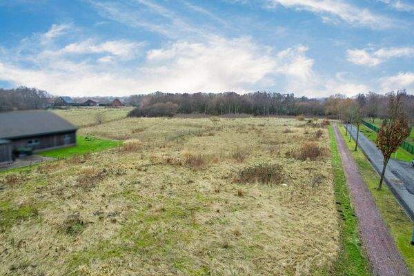 Blick auf das Grundstück