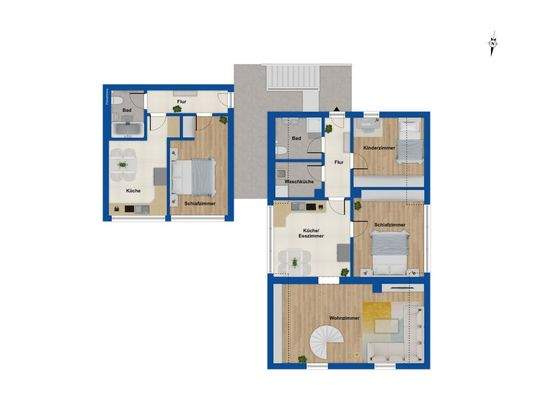 Grundriss - Obergeschoss