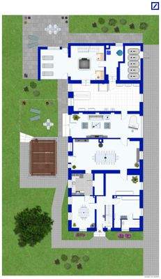 Grundriss Erdgeschoss