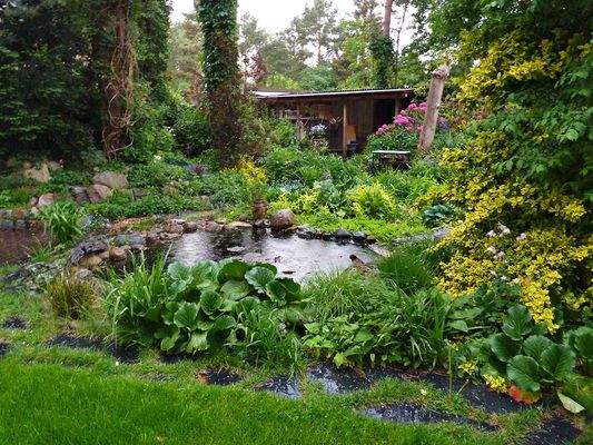 Sommerimpression Gartenhäuschen