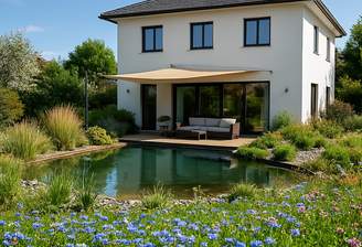 Stadtvilla KI generiert