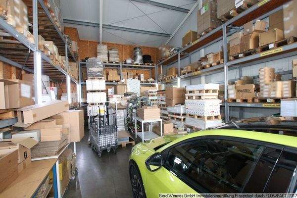 Hochregallager Erdgeschoss