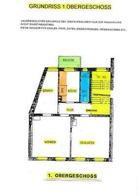 5 Grundriss 1.Obergeschoss Keine Gewähr