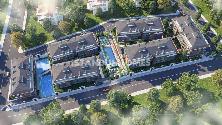 Sea View Flats in a Complex with Rich Features in Beylikduzu