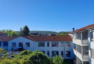 Ausblick vom Balkon