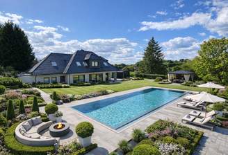 ... this is what the outdoor area could look like. Animation view / AI