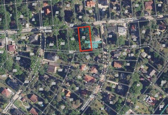 GS13 Grundstück Lageplan