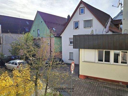 Aussicht aus dem Wintergarten