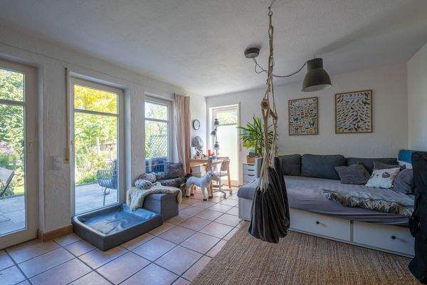 Wohnzimmer luftig, hell