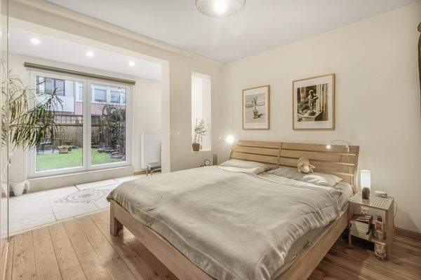 Schlafbereich im Souterrain