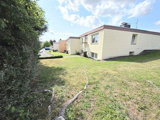 Seitenansicht der Anlage