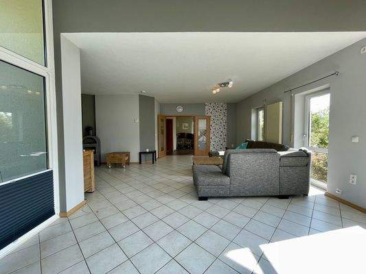 Blick aus dem Wintergarten