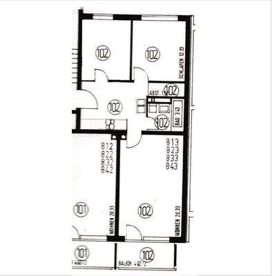 aktueller, neuer Grundriss
