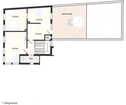 Grundriss 1. Obergeschoss