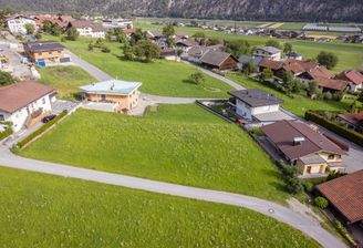 Ansicht von oben mit Blick nach Norden