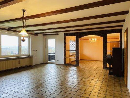 Wohnzimmer im Erdgeschoss