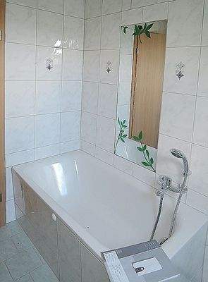 Tageslichtbad m.Wanne und Dusche