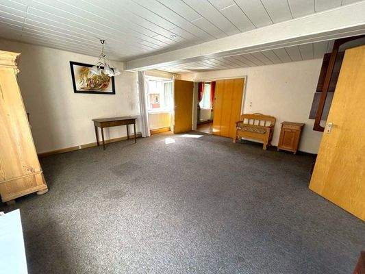 Wohnzimmer im Erdgeschoss 