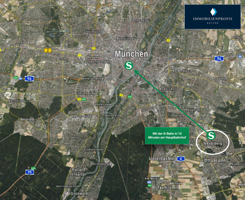 Neubiberg S-Bahn Anschluss München