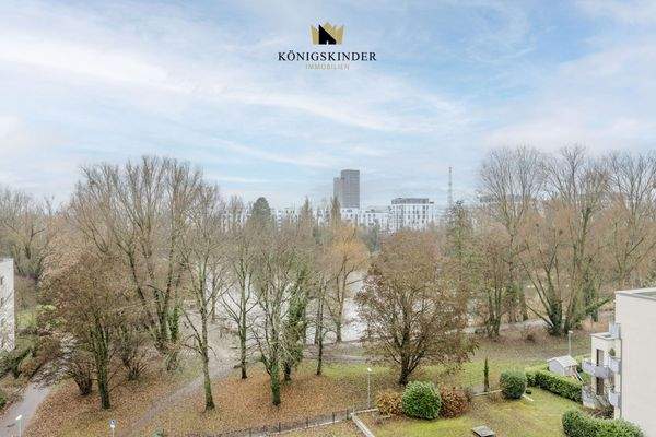 Ausblick aus dem 6. Stock auf den Probstsee