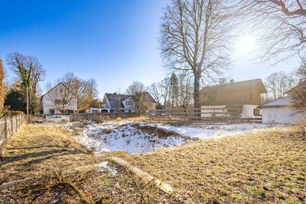 Baugrundstück mit optimaler Ausrichtung