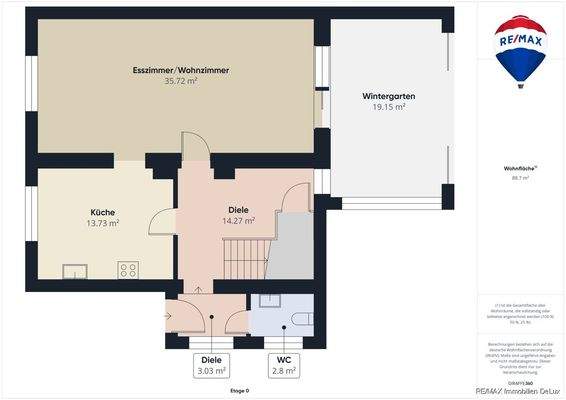 Grundriss Erdgeschoss