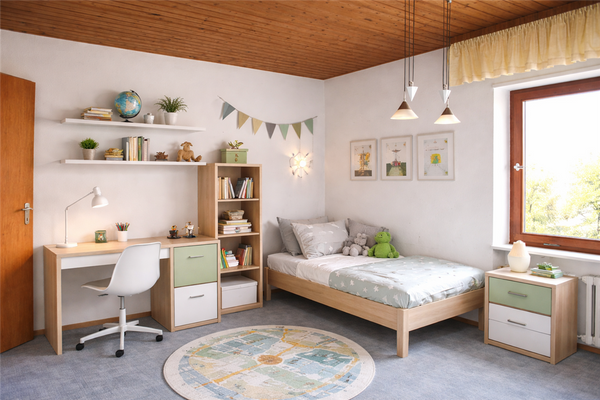 Kinderzimmer EG - virtually staged