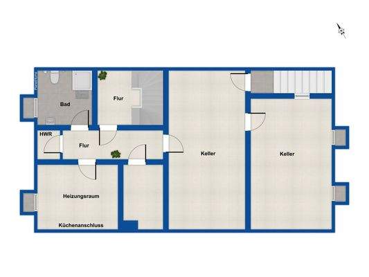 Grundriss Kellergeschoss