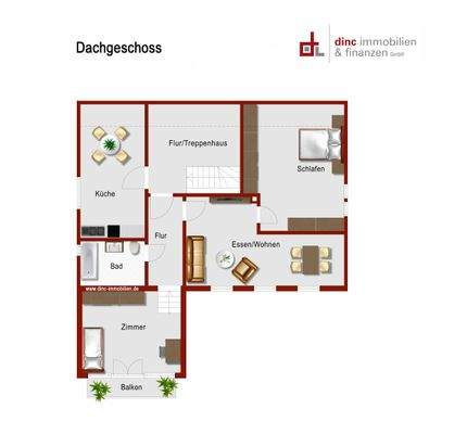 MFH Grundriss Dachgeschoss
