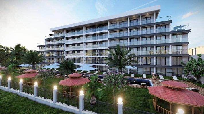 Elegant Apartments with Olympic-Sized Pool in Antalya Altintas