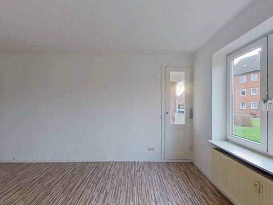 Ansicht II: Wohn- und Esszimmer