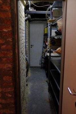 Abstellraum mit Stellagen