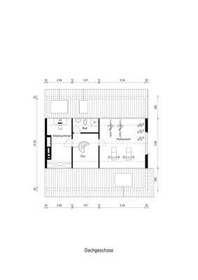 Grundriss Dachgeschoss