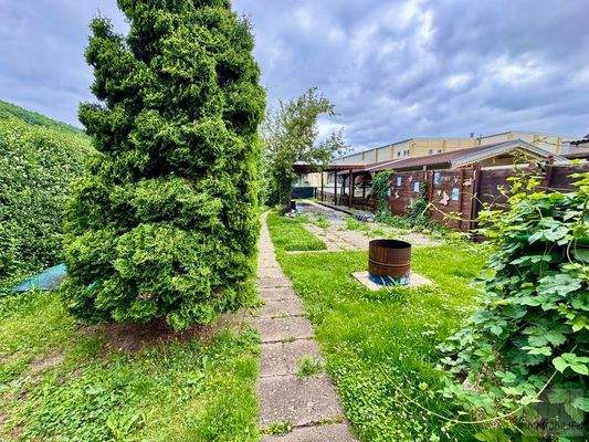 Zuwegung zum Carport