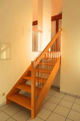 Treppe-Ansicht nach oben