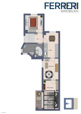 Grundriss 1. Obergeschoss