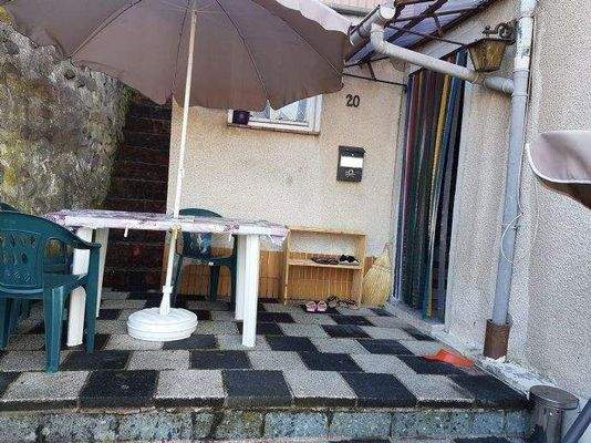 Terrasse vor der Haustür