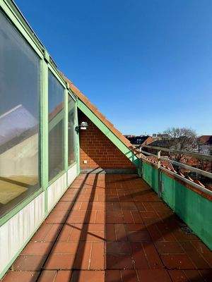 Dachterrasse am Wohnzimmer