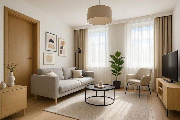 Wohnzimmer EG nachher