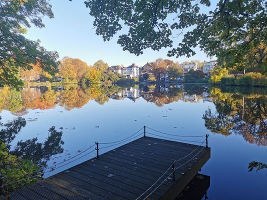 Bootssteg Alster