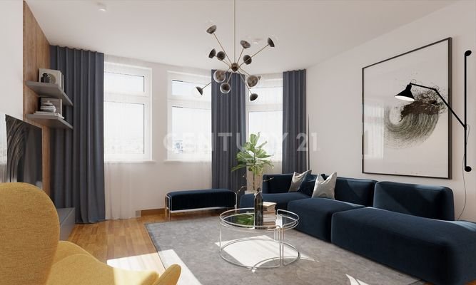 Gestaltungsvorschlag Wohnzimmer