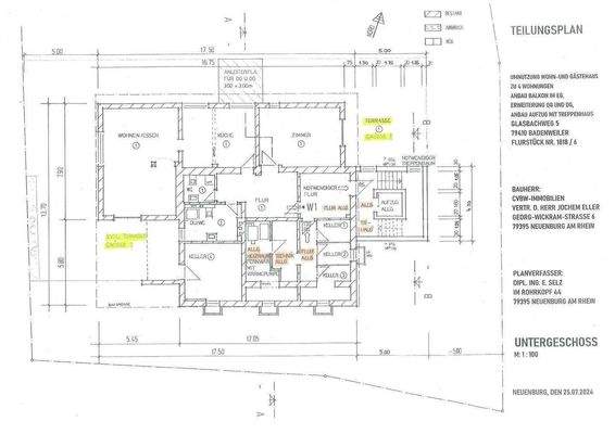 Grundriss EG Hanglage