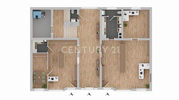 Erdgeschoss Vorderhaus